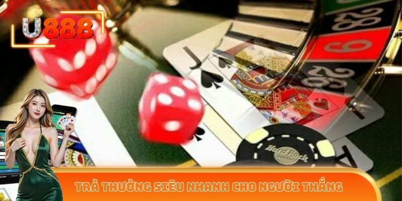 Trả thưởng siêu nhanh cho người thắng tiến lên