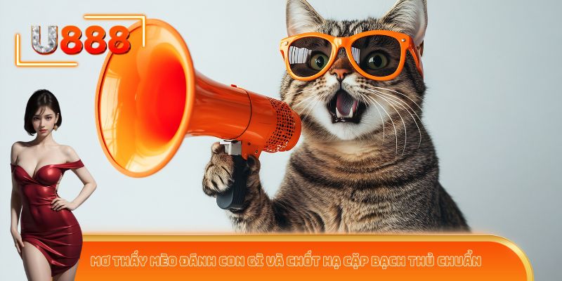 Mơ thấy mèo đánh con gì và chốt hạ cặp bạch thủ chuẩn