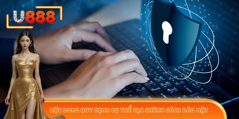 Nội dung quy định cụ thể tại chính sách bảo mật