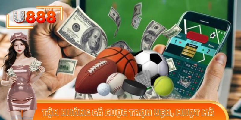 Tận hưởng cá cược trọn vẹn, mượt mà